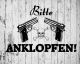 Wandtattoo Bitte Anklopfen 72401