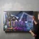 timalo® Gaming Acryl-Wandbild personalisiertes Gamer Bild mit Namen aus Acrylglas - Glasbild gaming room für die Wand Jugendzimmer Acrylglasbild Acrylbild Glas | 40x30cm Neon 3D