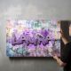 timalo® Gaming Acryl-Wandbild personalisiertes Gamer Bild mit Namen aus Acrylglas - Glasbild gaming room für die Wand Jugendzimmer Acrylglasbild Acrylbild Glas | 40x30cm Graffiti Mädchen