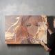 timalo® Gaming Acryl-Wandbild personalisiertes Gamer Bild mit Namen aus Acrylglas - Glasbild gaming room für die Wand Jugendzimmer Acrylglasbild Acrylbild Glas | 40x30cm Anime Mädchen