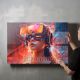 timalo® Gaming Wandbild Acryl personalisiertes Gamer Bild mit Namen aus Acrylglas - Glasbild gaming room für die Wand Jugendzimmer Acrylglasbild Acrylbild Glas | 40x30cm Zocker Mädchen