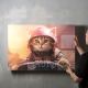 timalo® Gaming Acryl-Wandbild personalisiertes Gamer Bild mit Namen aus Acrylglas - Glasbild gaming room für die Wand Jugendzimmer Acrylglasbild Acrylbild Glas | 40x30cm Katze