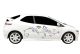 Autoaufkleber Blumenranke Design Annika 500