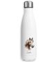 timalo® Thermosflasche personalisiert mit Namen auslaufsichere Edelstahl Trinkflasche Wasserflasche für Kinder Mädchen Jungen - Pferd