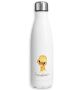 timalo® Thermosflasche personalisiert mit Namen | 30 Tier Motive | auslaufsichere Edelstahl Trinkflasche für Kinder Mädchen Jungen 350 mL / 500 mL / 750 mL | 14- Ente