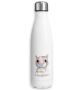timalo® Thermosflasche personalisiert mit Namen | 30 Tier Motive | auslaufsichere Edelstahl Trinkflasche für Kinder Mädchen Jungen 350 mL / 500 mL / 750 mL | 21- Nilpferd