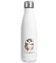 timalo® Thermosflasche personalisiert mit Namen | 30 Tier Motive | auslaufsichere Edelstahl Trinkflasche für Kinder Mädchen Jungen 350 mL / 500 mL / 750 mL | 23- Eule