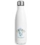 timalo® Thermosflasche personalisiert mit Namen | 30 Tier Motive | auslaufsichere Edelstahl Trinkflasche für Kinder Mädchen Jungen 350 mL / 500 mL / 750 mL | 03- Elefant