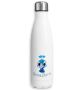 timalo® Thermosflasche personalisiert mit Namen | 30 Tier Motive | auslaufsichere Edelstahl Trinkflasche für Kinder Mädchen Jungen 350 mL / 500 mL / 750 mL | 48- Pfau