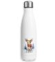 timalo® Thermosflasche Weihnachten personalisiert mit Namen auslaufsichere Edelstahl Trinkflasche Geschenk Wasserflasche für Männer Frauen Kinder Mädchen Jungen - Rentier