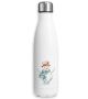 timalo® Thermosflasche Weihnachten personalisiert mit Namen auslaufsichere Edelstahl Trinkflasche Geschenk Wasserflasche für Männer Frauen Kinder Mädchen Jungen - Schneemann-2