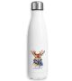 timalo® Thermosflasche Weihnachten personalisiert mit Namen auslaufsichere Edelstahl Trinkflasche Geschenk Wasserflasche für Männer Frauen Kinder Mädchen Jungen - Rentier-2
