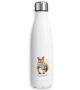 timalo® Thermosflasche Weihnachten personalisiert mit Namen auslaufsichere Edelstahl Trinkflasche Geschenk Wasserflasche für Männer Frauen Kinder Mädchen Jungen - Eichhörnchen-2