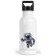 timalo® Trinkflasche für Kinder personalisiert mit Namen | auslaufsichere Edelstahl Sportflasche Kindergarten Geschenk für Jungen und 400 mL / 600 mL