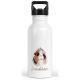 timalo® Trinkflasche personalisiert mit Namen | 30 Tier Motive | auslaufsichere Edelstahl Kindergartenflasche für Kinder Mädchen Jungen 400 mL / 600 mL | 50- Meerschwein