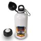 timalo® Trinkflasche Aluminium Feuerwehrauto für Kinder personalisiert mit Namen | auslaufsichere Edelstahl Sportflasche Kindergarten Geschenk für Jungen und 400 mL / 600 mL