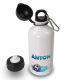 timalo® Trinkflasche Aluminium für Kinder personalisiert mit Namen | auslaufsichere Edelstahl Fußball Sportflasche Kindergarten Geschenk für Jungen und 400 mL / 600 mL