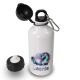 timalo® Aluminium Trinkflasche für Kinder personalisiert mit Namen | auslaufsichere Edelstahl Sportflasche Kindergarten Geschenk für Jungen und Mädchen | Einhorn bunt
