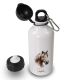 timalo® Aluminium Trinkflasche für Kinder personalisiert mit Namen | auslaufsichere Edelstahl Sportflasche Kindergarten Geschenk für Jungen und Mädchen | Pferd