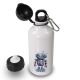 timalo® Aluminium Trinkflasche für Kinder personalisiert mit Namen | auslaufsichere Edelstahl Sportflasche Kindergarten Geschenk für Jungen und Mädchen | Roboter