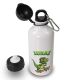 timalo® Trinkflasche Aluminium Dinosaurier für Kinder personalisiert mit Namen | auslaufsichere Edelstahl Sportflasche Kindergarten Geschenk für Jungen und 400 mL / 600 mL