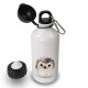 timalo® Aluminium Trinkflasche mit Namen personalisierbar | 30 Tier Motive | auslaufsichere Kindergartenflasche für Kinder Mädchen Jungen 400 mL / 600 mL | 11- Igel