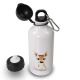 timalo® Aluminium Trinkflasche mit Namen personalisierbar | 30 Tier Motive | auslaufsichere Kindergartenflasche für Kinder Isolierflasche 400 mL / 600 mL | 24- Reh