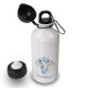 timalo® Aluminium Trinkflasche mit Namen personalisierbar | 30 Tier Motive | auslaufsichere Kindergartenflasche für Kinder Mädchen Jungen 400 mL / 600 mL | 03- Elefant