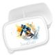 timalo® Brotdose Kinder personalisiert mit Namen | Bento Lunchbox Unterteilung mit Fächern | Jungen Mädchen Kindergarten Schule Geschenk | 20 - Snowboarder
