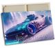 timalo® Leinwandbild Gamer Wandbild Bild auf Leinwand gaming xxl Bilder für die Wand | mit Namen | personalisiert gaming room Jugendzimmer Bild fürs Teenager Zimmer | Rennwagen