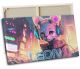 timalo® Gaming Wandbild Bild auf Leinwand Gamer Bilder für die Wand Leinwandbild xxl personalisiert mit Namen gaming zone Jugendzimmer Bild fürs Teenager Zimmer | Cyperkatze