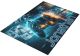 timalo® Moderner Gaming Teppich personalisiert mit Namen | Gamer Teppich gaming room | Fußmatte mit Wunschname Kinderzimmer Dekoration Jugendzimmer | Neon Controller
