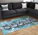 Graffiti Gamer Teppich mit Namen für Jungen personalisiert individuelle Gaming Zimmer Deko Fußmatte | carpet27