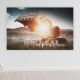 XXL Cooles Baustellen Poster mit eigenem Namen fürs Kinderzimmer Jungen personalisiert | Wandbild Bagger | Wandposter Bild child009