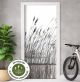 Türtapete selbstklebend blasenfrei | See, Schilf, Natur 200 x 90 cm und 220 x 100 cm | Tür Aufkleber Türfolie | Einteilig | Wasserfest 3D Türaufkleber Klebefolie Türposter Möbelfolie