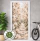 Türtapete Selbstklebend Blasenfrei | Magnolien Blüten Frühling 200 x 90 cm und 220 x 100 cm | Tür Aufkleber Türfolie | Einteilig | Wasserfest 3D Türaufkleber Klebefolie Türposter Möbelfolie