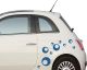 Autoaufkleber - Blasen, Kreise, Punkte - dots-set1