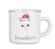 timalo® Emaille Tasse personalisiert mit Namen | Kinder Blechtasse Tiere Kindertasse Geschenk Nikolaus Weihnachten - Lama