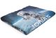 Coole Weltraum Kuscheldecke mit Namen | personalisierte Fleece Decke für Jungen Motiv Astronaut Weltall | fleece-space01