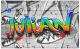 Cooles Graffiti Poster für Jugendliche Geschenke mit Namen Kinderzimmer Deko personalisiert XXL Wandbild 31