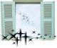 Glastattoo Sterne glas041