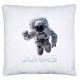 timalo® Personalisiertes Kissen mit Namen | personalisiertes Dekokissen mit Wunschname für Kinder individuelles Geschenk Kissenhülle Astronaut | kissen-ch-10