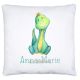 timalo® Personalisiertes Kissen mit Namen | personalisiertes Dekokissen mit Dino und Wunschname für Kinder individuelles Geschenk Namenskissen Dinosaurier | kissen-dino-4