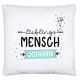 timalo® Kissen Lieblings Mensch mit Namen bedrucken lassen | Personalisiertes Namenskissen mit Wunschname zum Geburtstag Geschenkkissen Lieblingsmensch | kissen-li1-22