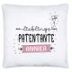 timalo® Kissen Lieblings Patentante mit Namen bedrucken lassen | Personalisiertes Namenskissen mit Wunschname zum Geburtstag Geschenkkissen für Frauen | kissen-li1-24