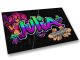 Graffiti Metallposter personalisiert mit Namen | Gaming Türschild für Teenager Mädchen | Alu Metallschild Schild Gamer 12