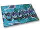 Cooles Graffiti Metallposter personalisiert mit Namen | Gaming Metallschild Türschild für Teenager Jungen | Alu Schild Gamer 27