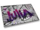 Cooles Graffiti Metallposter personalisiert mit Namen| Gaming Türschild für Teenager Mädchen Metallschild | Alu Schild Gamer 29