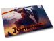 timalo® Gaming Metallposter personalisiert mit Namen | Gamer Metallschild | Magnet Montage | Wanddeko Wandbild Metall Schild Poster | Superhero Ritter Motiv 44