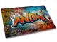 timalo® Gaming Metallposter personalisiert mit Namen | Gamer Metallschild | Magnet Montage | Wanddeko Wandbild Metall Schild Poster | Graffiti orange Motiv 55